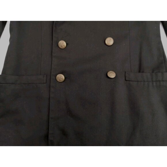 Vintage B Max Women Black Double Breasted Blazer Small Beautiful Design On Slvs - Picture 2 of 14